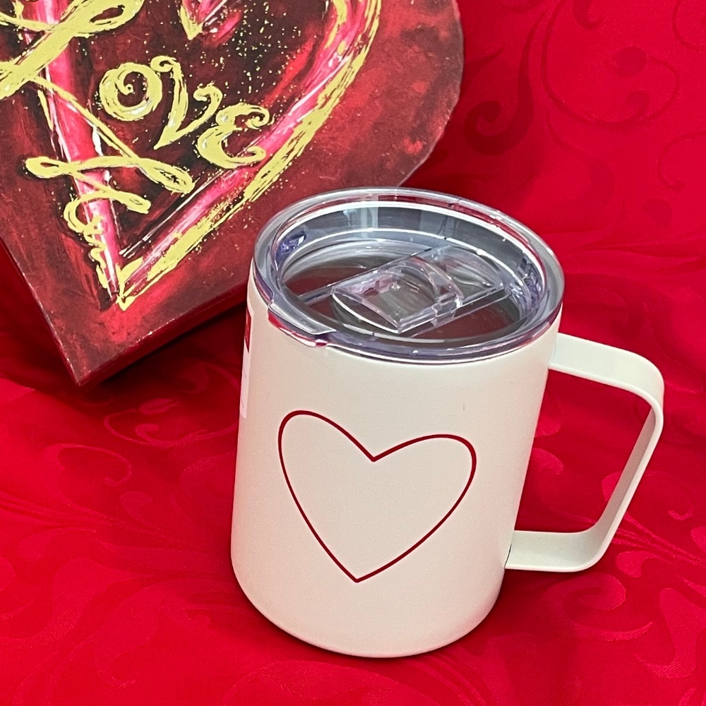 ♥️NEW Rae Dunn insulated stainless steel Travel Mug